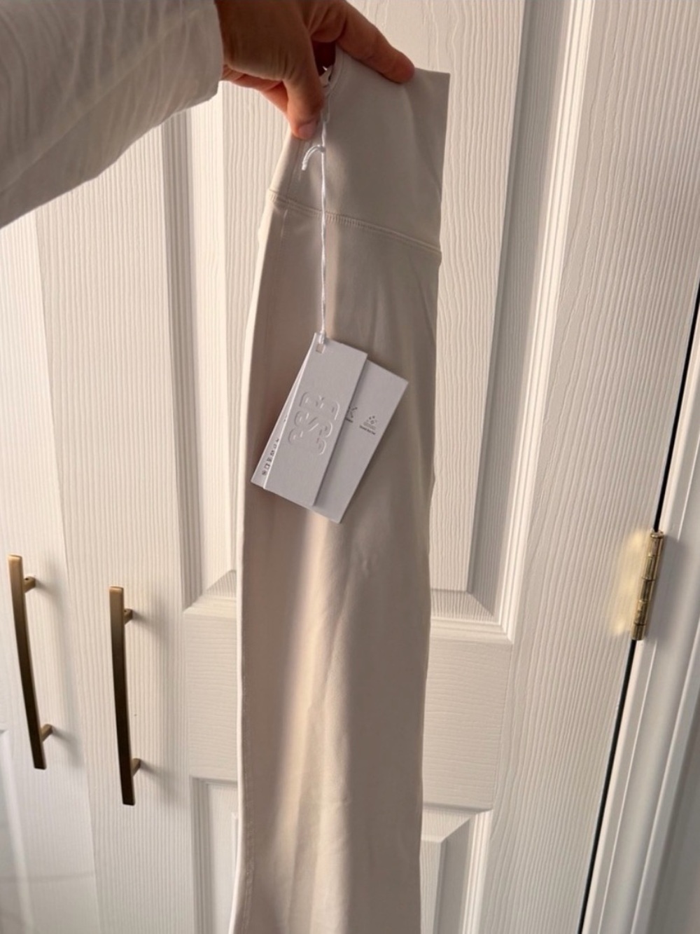 Csb Flare invisible scrunch vanilla tall pants - Picture 2 of 3
